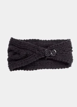 Cheap Coton Du Monde Bandeau Tresse Noir