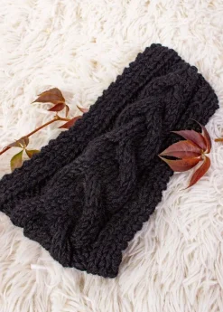 Cheap Coton Du Monde Bandeau Tresse Noir