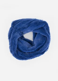 Cheap Coton Du Monde Echarpe Tour de Cou Bleu