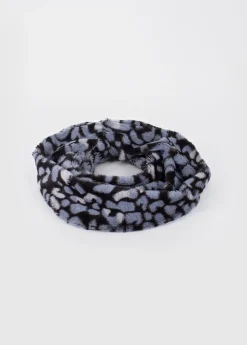 Online Coton Du Monde Echarpe Tour de Cou Gris Panthère