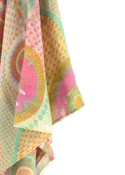 Flash Sale Coton Du Monde Foulard Rosace Hippie Pastel