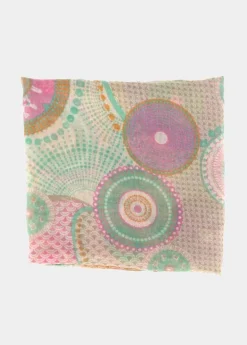 Flash Sale Coton Du Monde Foulard Rosace Hippie Pastel