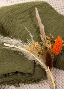 Cheap Coton Du Monde Foulard Uni