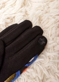 Cheap Coton Du Monde Gants Ethniques Marron