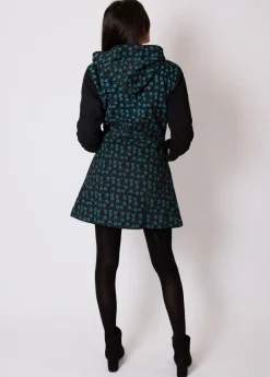 Store Coton Du Monde Manteau doublé polaire OLENIO fleuri Bleu