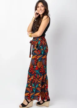 Store Coton Du Monde Pantalon femme fluide MELODY motif animalier Ara