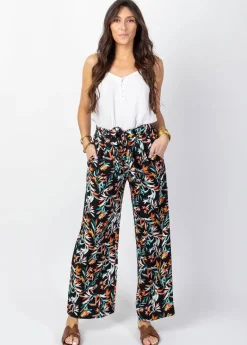 Best Coton Du Monde Pantalon large fluide MELODY imprimé tendance Belize