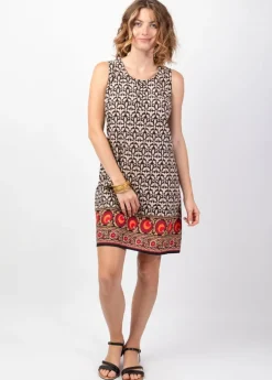 Hot Coton Du Monde Robe coton femme été CHRISTINA motif africain Kénya