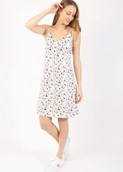 Discount Coton Du Monde Robe courte fines bretelles BEA imprimé Paisley