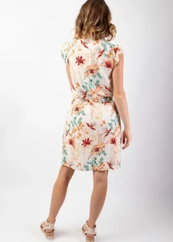 Cheap Coton Du Monde Robe fleurie courte Vera casual chic Garden